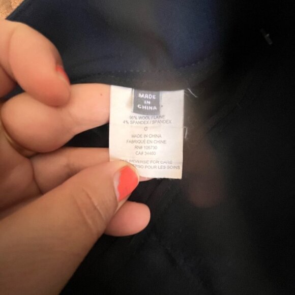 VINCE Tapered Trouser navy size 0 - Picture 5 of 9